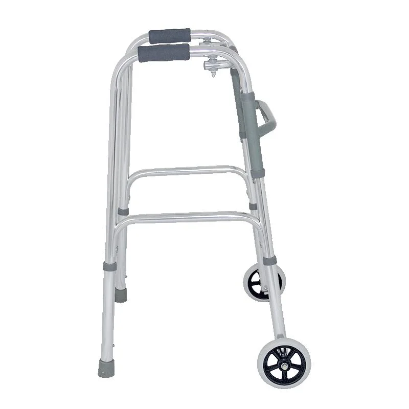 Mn-Wa002 New Style Lightweight Folding Aluminum Mobility Elderly Disability Walking Aid