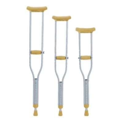 장애인 정형외과 목발 강철 경량 강력한 야외 안전 안정적인 조절 가능한 높이 걷기 지팡이 재활 제품